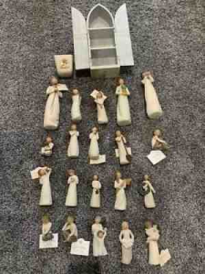 Huge Lot Of WILLOW TREE Demdaco Susan Lordi Figurines Angels Couples Sisters.
