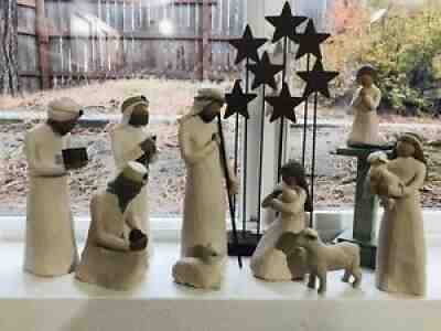 Willow Tree Nativity Set 1999/2000 Susan Lordi 11 piece
