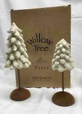 DEMDACO WILLOW TREE "TREES" #26008 RETIRED NATIVITY WHITE CHRISTMAS LORDI