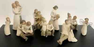 WILLOW TREE LOT OF 9 Figurines - 2000 - 2011 / DEMDACO SUSAN LORDI