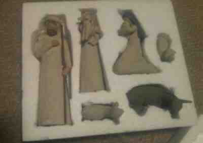 Willow Tree Nativity Sculpted Hand-Painted Nativity Figures, 6-piece set # 26005