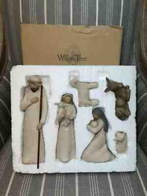 WILLOW TREE Nativity Set 6 Piece Sculpted Hand-painted Figures 26005 NEW