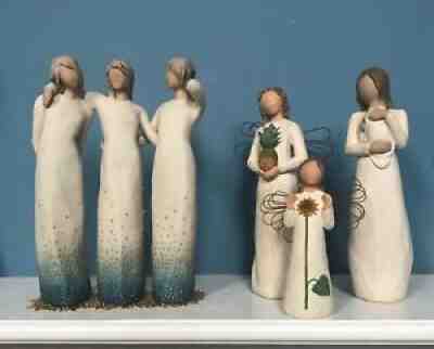 Willow Tree By My Side, Angel of Mine, Welcoming Angel and Angel of Summer - Lot
