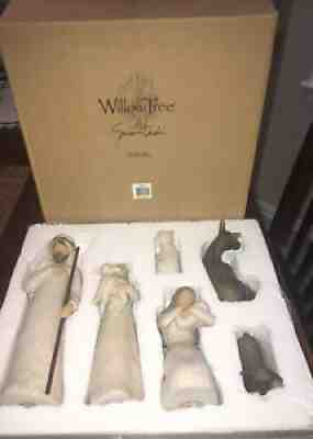WILLOW TREE NATIVITY SET By Demdaco Cast Susan Lordi 1999 NEW With Box Christmas