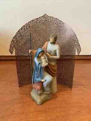 Willow Tree The Holy Family With Shelter By Artist Susan Lord ~ With Boxes