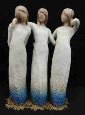Demdaco Willow Tree Susan Lordi Figure 2014 By My Side Signature Collection
