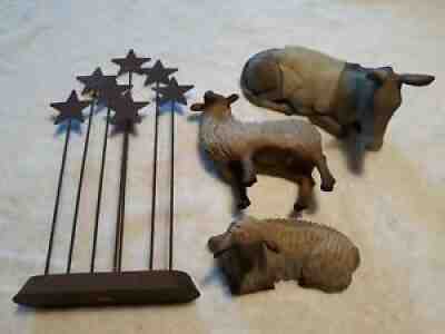 Willow Tree The Christmas Story Animals of the Stable & STAR 2008