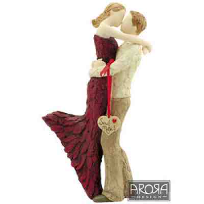 More Than Words Soul Mates Figurine Engagement Anniversary or Wedding Gift