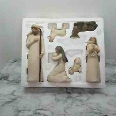 Willow Tree Nativity Set of 6 Piece Sculpted Figurines Susan Lordi Artist VTG