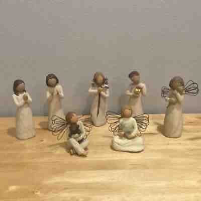 Willow Tree Figurine Friendship* Affection* Sister by Heart* Angel of Kindness