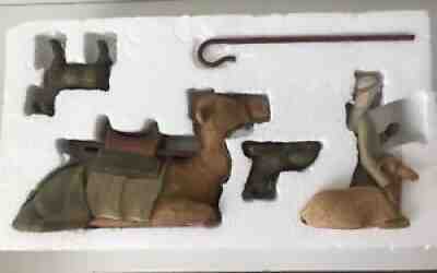 MINT Willow Tree Shepherd & Stable Animals Sculpted HandPainted Nativity Figures
