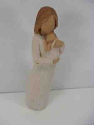 WILLOW TREE 9" FIGURINE "ANGEL OF MINE" MOTHER HOLDING HER NEW BORN CHILD