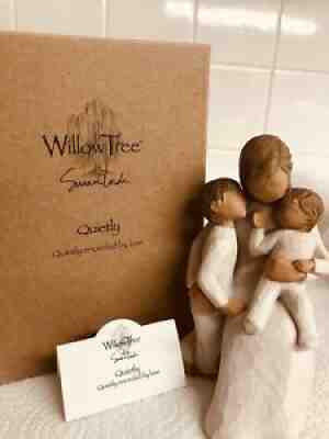 Willow Tree QUIETLY- "Quietly encircled by love"- by Susan Lordi, New in Box