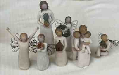 Lot Of 7 WILLOW TREE Figurines