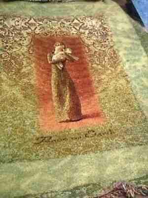 Willow Tree Tapestry Throw & ToteBag "Peace on Earth 51 x68 Susan Lordi Design