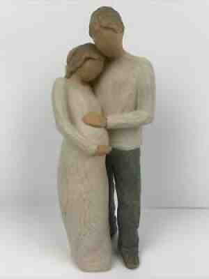 2010 Demdaco Willow Tree Susan Lordi  ??Home ? Pregnant Couple Figurine #26252