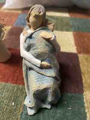 Willow Tree "The Quilt" Figurine 2010 Rocking Baby Susan Lordi Free Shipping