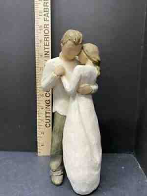 Willow Tree, 2003 Demdaco, Susan Lordi, PROMISE, Man & Woman HUGGING