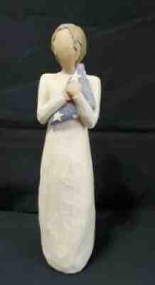 Willow Tree Hero Figurine Folded American Flag Susan Lordi Demdaco 2004