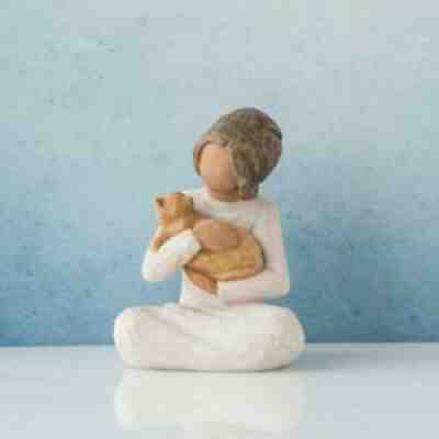 Willow Tree 27464 Kindness Darker Skin Tone Hand-Painted Sculpted Figure Genuine