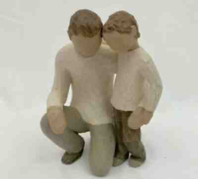 Willow Tree Father and Son 5.5" Figurine Susan Lordi Demdaco 2000