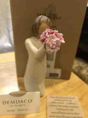 Willow Tree Thank You #27267 NIB Free Ship