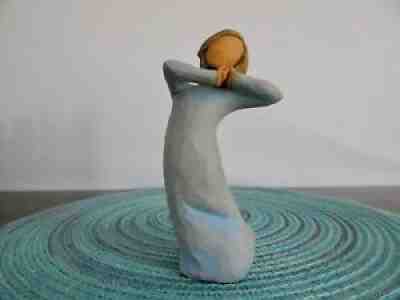 Willow Tree 2016 Demdaco Susan Lordi " Journey " Blue 5.5" Tall Figurine NWOB