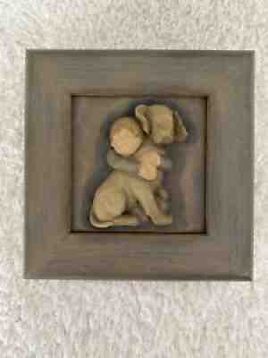 Willow Tree A Boundless Love Hug Wood Trinket Jewelry box Susan Lordi 2005