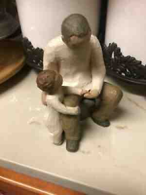 Willow tree Grandfather, GodFather, Uncle or Father and Son 6 inchÂ 
