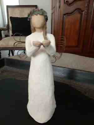 Willow Tree Angel of Christmas Spirit no box Susan Lordi 2001 VGUC
