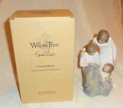WILLOW TREE GENERATIONS MOTHER DAUGHTER GRANDMOTHER With BOX VERY NICE LOOK !!!!