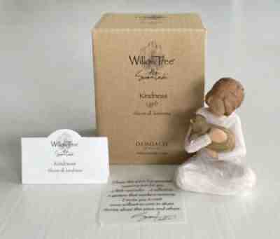 Willow Tree Kindness Girl Kitten Cat Caring 26218 New In Box
