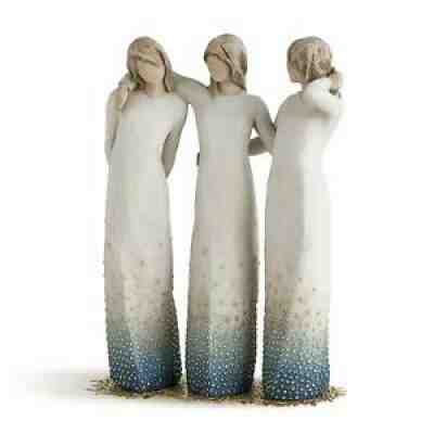 Willow Tree by My Side, Sculpted Hand-Painted Figure