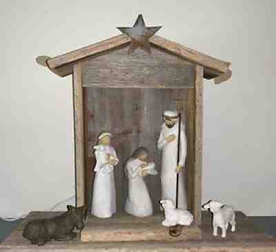 Demdaco Susan Lord Willow Tree Nativity Holy Family 6-pc Set Creche Not Included