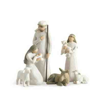 DEMDACO Willow Tree Nativity 6 Hand Painted? Sculpted Figures Susan Lordi? VTG?