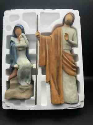 The Chrismas Story Willow Tree Nativity Figurine by Susan Lordi Demdaco XL EUC