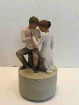 Willow Tree "Around You" Musical Couple scultped Love Theme Romeo & Juliet