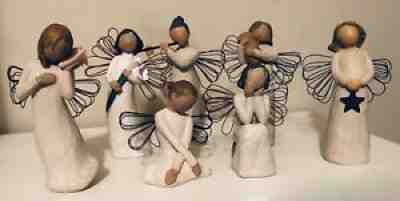 Willow Tree Angels Collection of Seven Figurines, 1999-2004