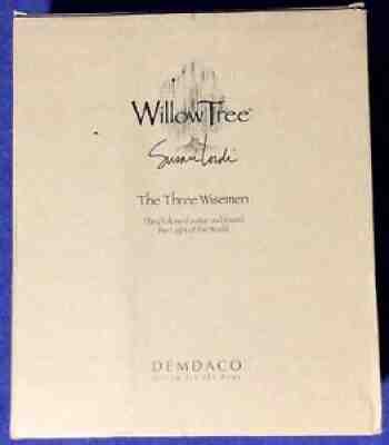 NIB New Demdaco The Three Wisemen 26027 Willow Tree Unused Nativity Figurines