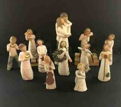 Willow Tree Demdaco Susan Lordi 1999-2004 Figurines Angels - Lot of 12