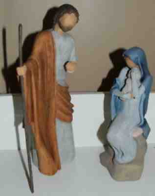 NIB WILLOW TREE DEMDACO NATIVITY Christmas Story SUSAN LORDI artist Jesus Mary