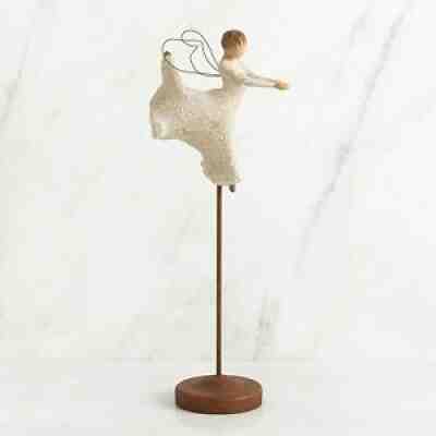 Willow Tree Dance of Life Angel, Sculpted Hand-Painted Figure, Christmas Gift