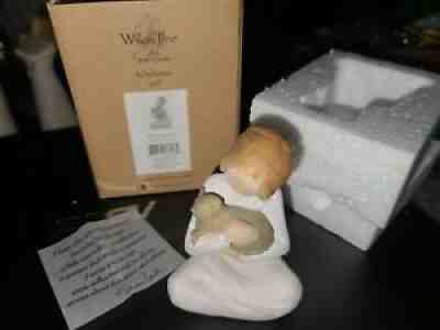 WILLOW TREE KINDNESS GIRL KITTEN KITTY CAT DEMDACO 2008 Susan Lordi Box