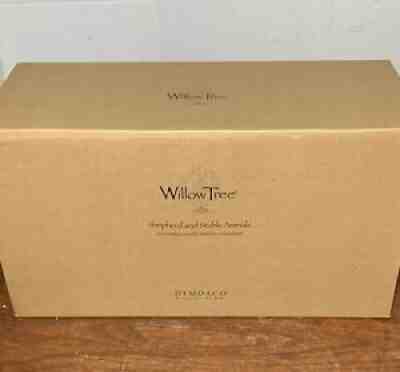 Willow Tree Shepherd and Stable Animals Nativity Figurine Set 26105 EUC