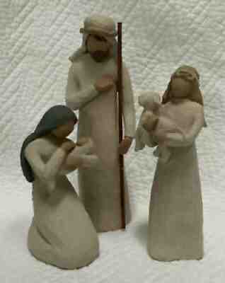 Willow Tree Nativity Set / 3 Piece Figurines