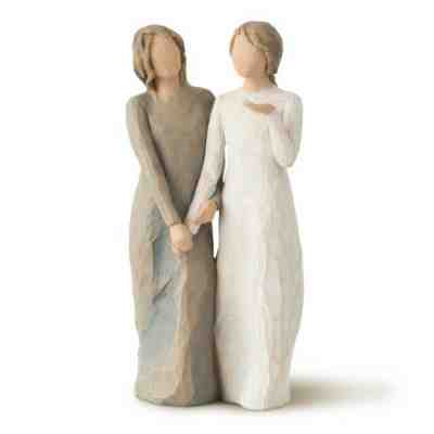 Willow Tree My Sister, My Friend, Sculpted Hand-Painted Figure