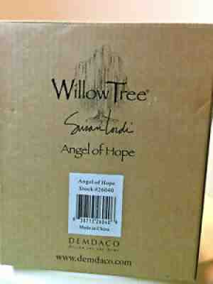 Willow Tree Angel of Hope Guiding Lamp Year 2000 Retired #26040 SHIPS FREE