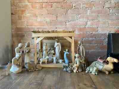 Willow Tree Nativity set with LOTS of Extras
