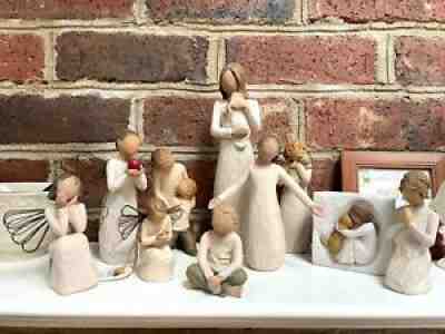 EUC Willow tree lot of 10 pc in excellent condition No Chips Cracks