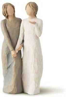 Willow Tree My Sister My Friend Sculpted Hand-Painted Figure